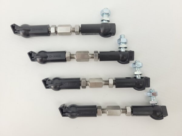 VW Touareg I (7L) Airmatic Tieferlegung Luftfahrwerk Edelstahl Koppelstangen