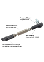 Universal Koppelstange Reparatursatz Xenon Niveausensor Regelstange M6